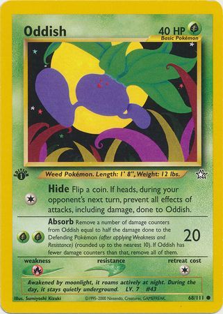 Oddish 68/111 – Neo Genesis (1. Ausgabe) – Normal