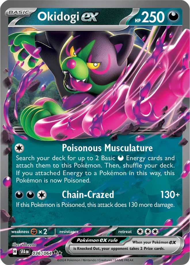 Okidogi ex 036/064 - Shrouded Fable - Holofoil