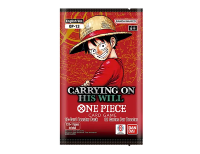 One Piece Carrying on his Will (OP-13) Booster Pack