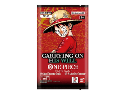 One Piece Carrying on his Will (OP-13) Booster Pack