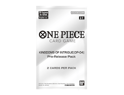 One Piece Kingdoms of Intrigue: Pre-Release Pack: Booster Pack