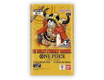 One Piece The World's Strongest Warriors (OP-17): Booster Pack