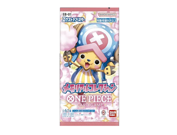 memorial collection extra booster box One Piece (JP) Extra Booster Memorial Collection (EB-01): Booster Pack