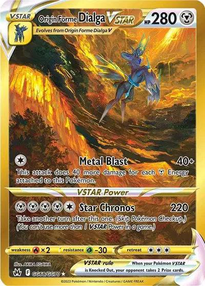 Origin Forme Dialga VSTAR GG68/GG70 - Crown Zenith: Galarian Gallery - Holofoil