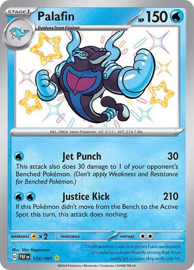 Palafin 124/091 - Paldean Fates - Holofoil
