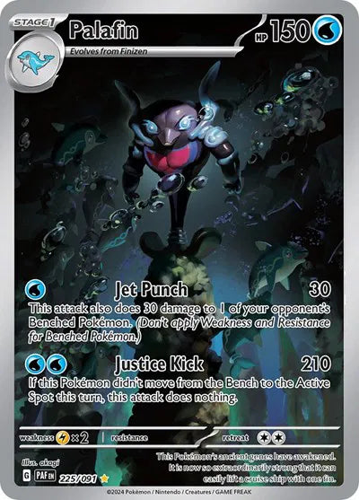 Palafin 225/091 - Paldean Fates - Holofoil
