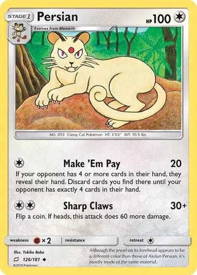 Persian 126/181 - Team Up - Normal