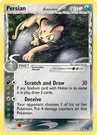 Persian (Delta Species) 48/110 - EX Holon Phantoms - Normal