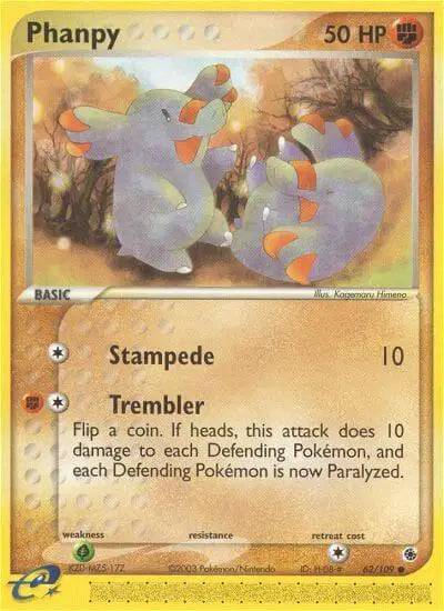 Phanpy 62/109 - EX Ruby & Sapphire - Normal
