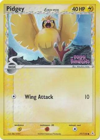 Pidgey 77/110 - EX Holon Phantoms - Reverse Holofoil
