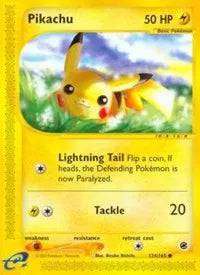 Pikachu 124/165 - Expedition - Normal