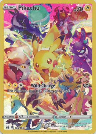 Pikachu 160/159 - Crown Zenith - Holofoil