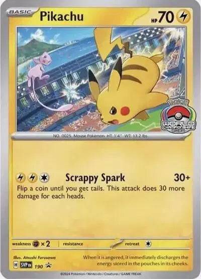 Pikachu 190 - Scarlet & Violet Promo - Normal (sealed)