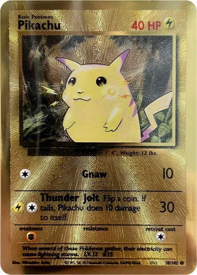 rare shiny pikachu card Pikachu 58/102 - Celebrations