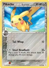 Pikachu 79/110 - EX Holon Phantoms - Normal