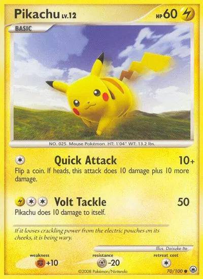Pikachu Lv.12 70/100 - Majestic Dawn - Normal