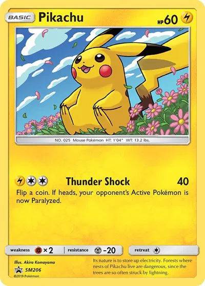 Pikachu SM206 - Sun & Moon Promo - Holofoil