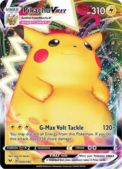 Pikachu VMAX 044/185 - Vivid Voltage - Holofoil