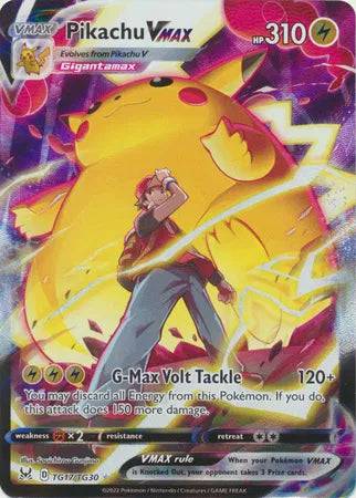Pikachu VMAX TG17/TG30 - Lost Origin Trainer Gallery - Holofoil