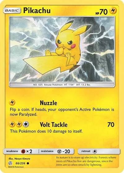 Pikachu 66/236 - Cosmic Eclipse - Normal
