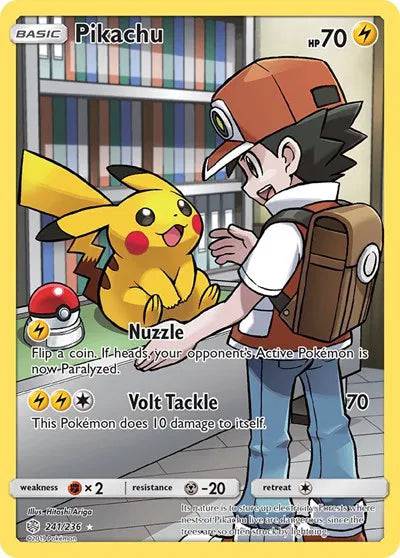 Pikachu (PSA 8) 241/236 - Cosmic Eclipse - Holofoil