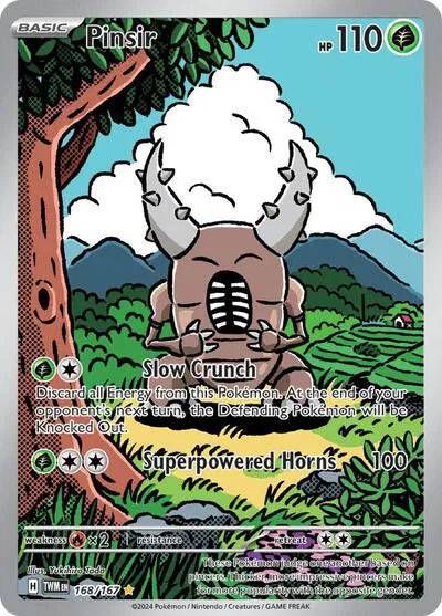 Pinsir 168/167 - Twilight Masquerade - Holofoil