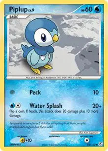 Piplup Lv.9 93/130 - Diamond & Pearl - Normal