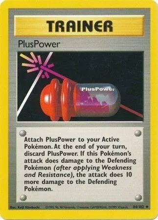 PlusPower 84/102 - Base Set (Unlimited) - Normal