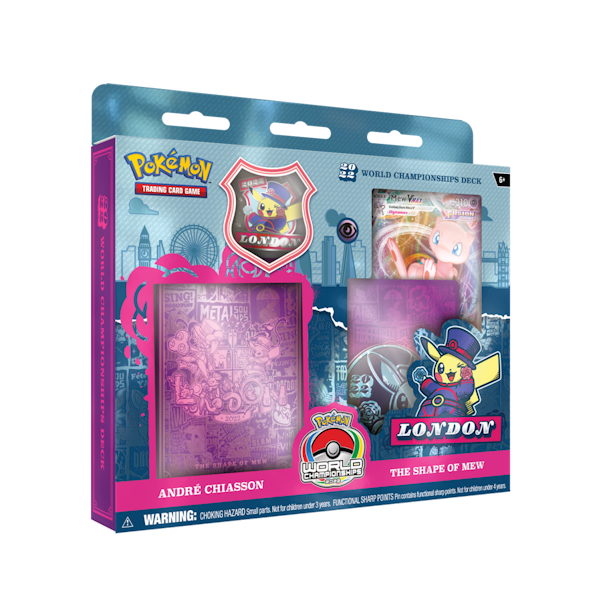 Pokémon 2022 World Championships Deck - André Chiasson: The Shape of Mew