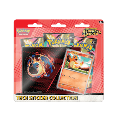 Pokémon Ascended Heroes: Tech Sticker Collection - Charmander