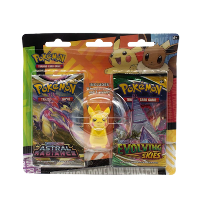 Pokémon Back to School: 2-Pack Blister - Pikachu Eraser