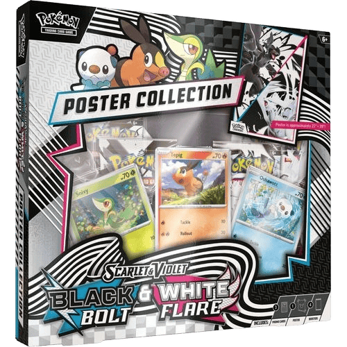 Pokémon Black Bolt & White Flare: Unova Poster Collection