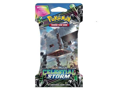 Pokémon Celestial Storm: Sleeved Booster Pack Stakataka