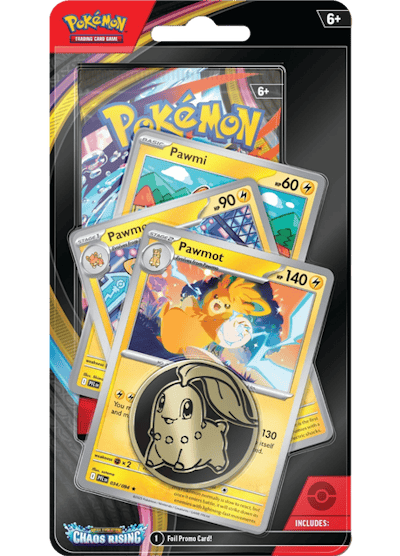 Pokémon Chaos Rising: Premium Checklane Blister - Pawmot