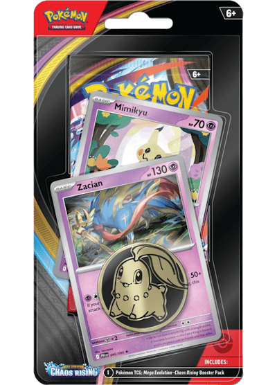 Pokémon Chaos Rising: Premium Checklane Blister - Zacian
