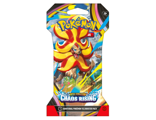 Pokémon Chaos Rising: Sleeved Booster Pack mega pyroar
