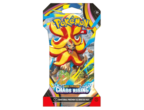 Pokémon Chaos Rising: Sleeved Booster Pack mega pyroar