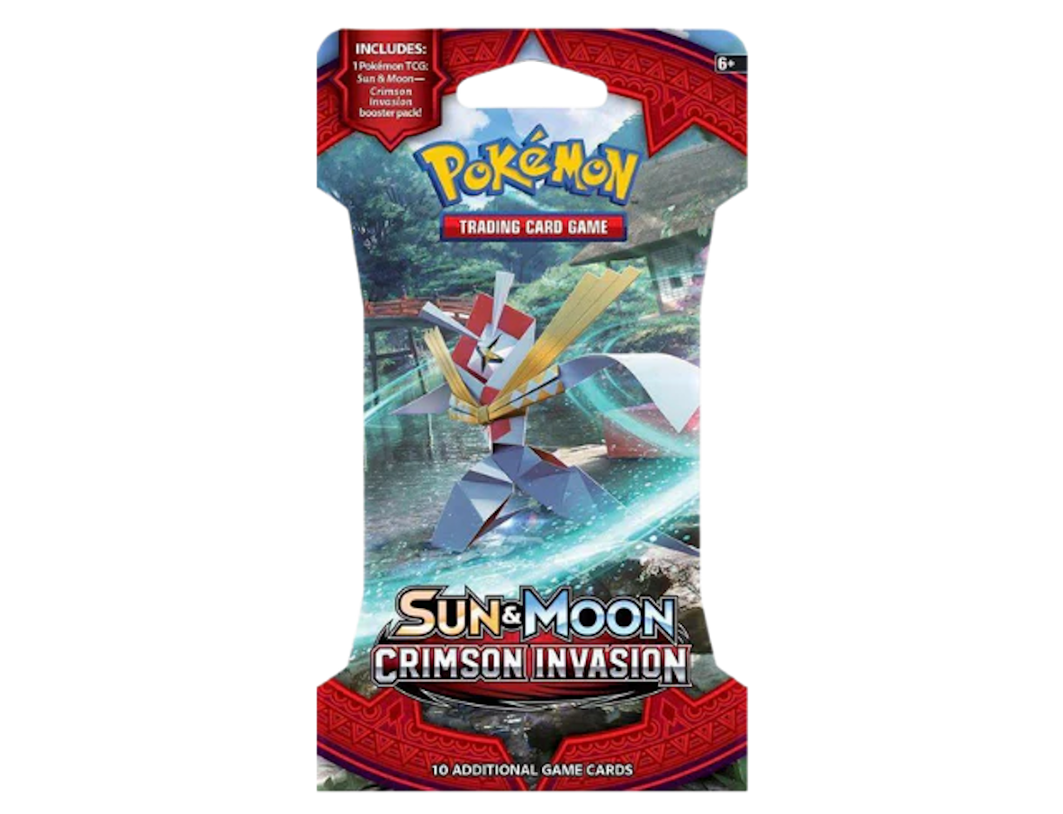 Pokémon Crimson Invasion: Sleeved Booster Pack