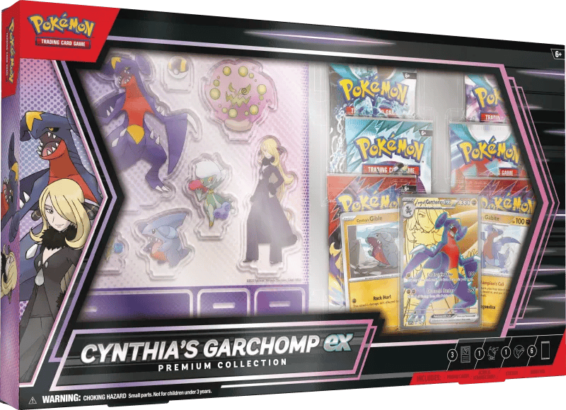 Pokémon Cynthia's Garchomp ex: Premium Collection Box