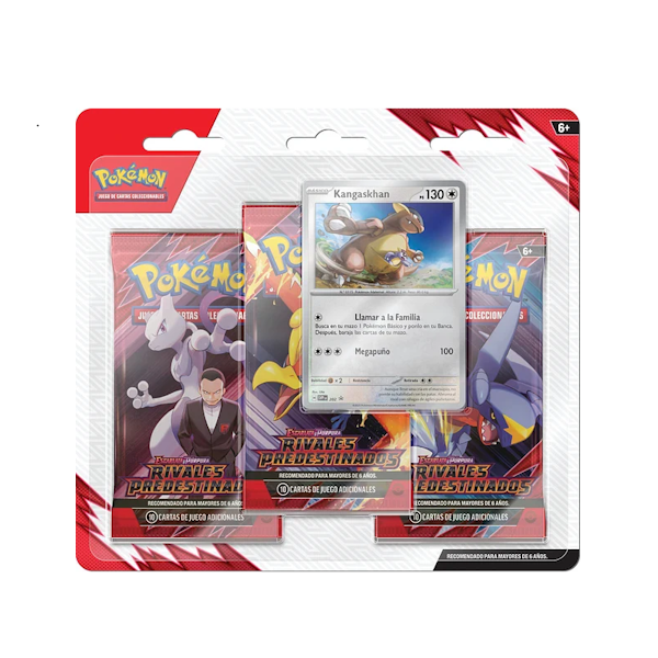 Pokémon Schicksalhafte Rivalen: 3er-Blisterpackung – Kangama