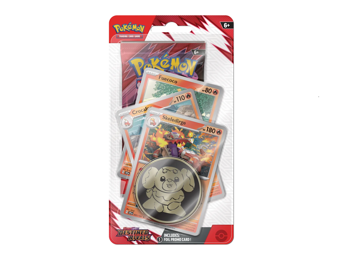 Pokémon Schicksalhafte Rivalen: Premium Checklane Blister – Skeledirge