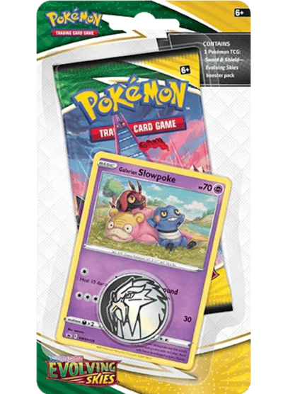 Pokémon Evolving Skies: 1-Pack Blister - Galarian Slowpoke