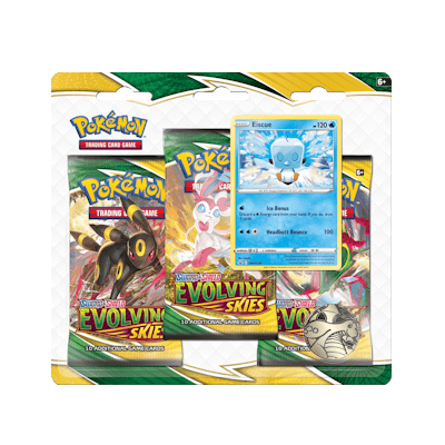 Pokémon Evolving Skies: 3-Pack Blister - Eiscue