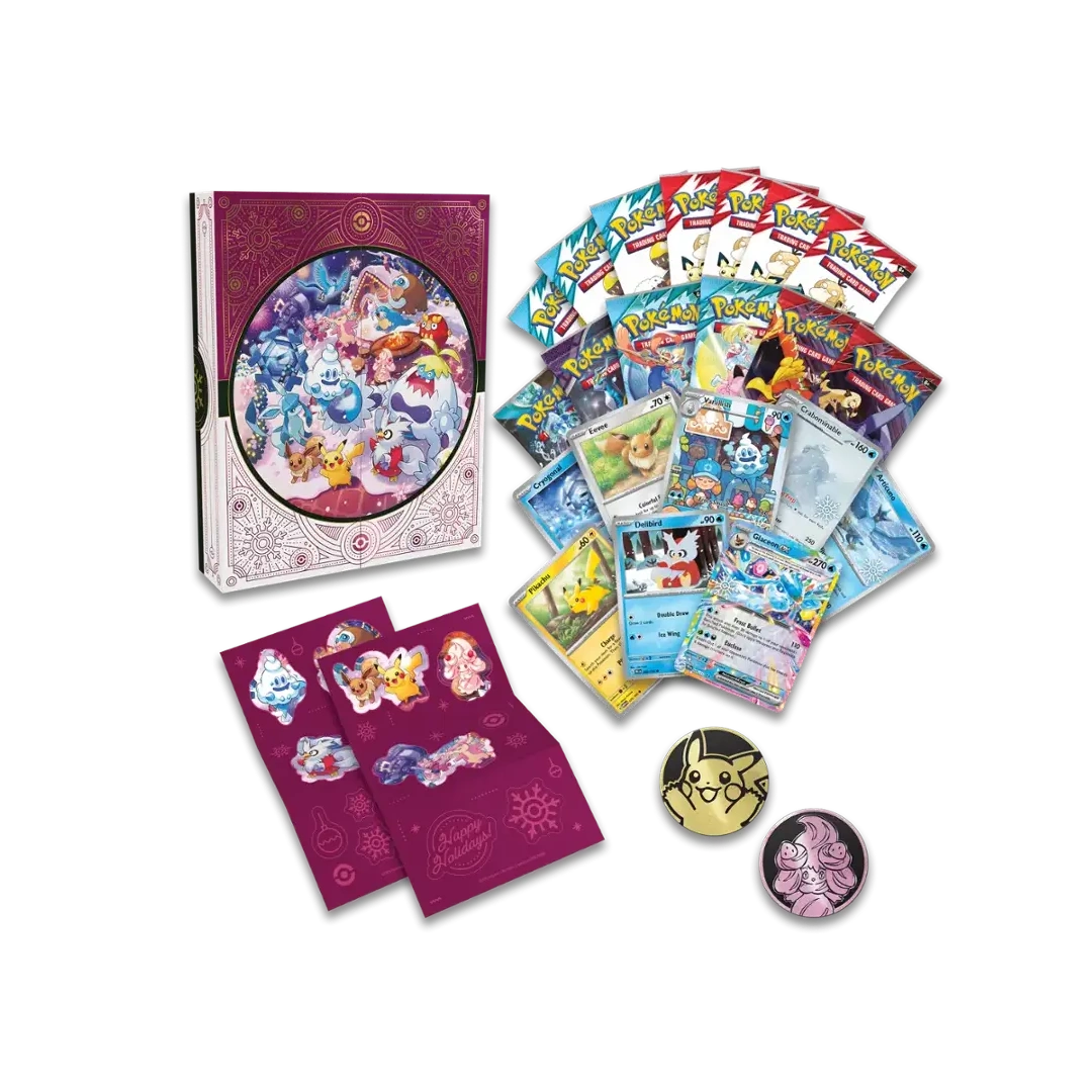 Pokémon Holiday Calendar 2025 inhoud