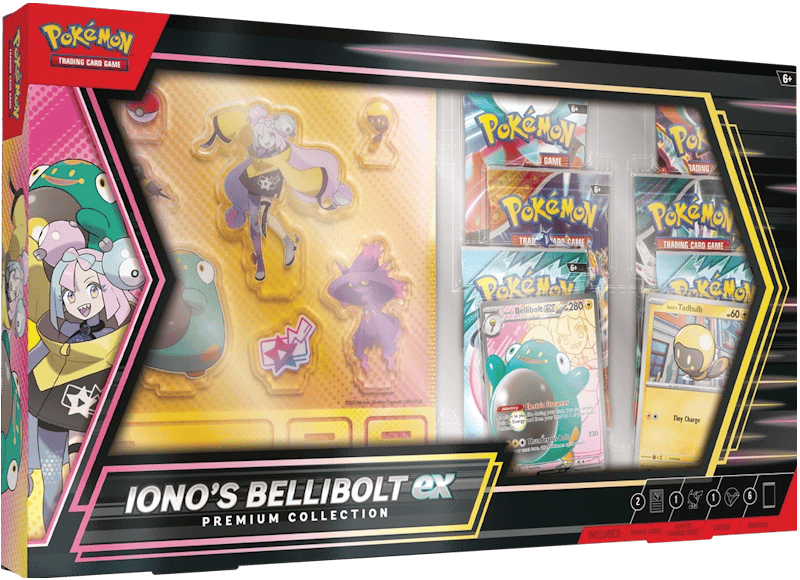 Pokémon: Iono's Bellibolt ex Premium Collection