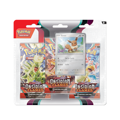 Pokémon Obsidian Flames: 3-Pack Blister - Eevee