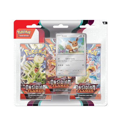 Pokémon Obsidian Flames: 3-Pack Blister - Eevee