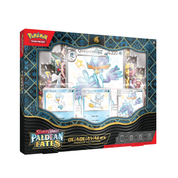 Pokémon Paldean Fates: Premium Collection Box - Quaquaval ex