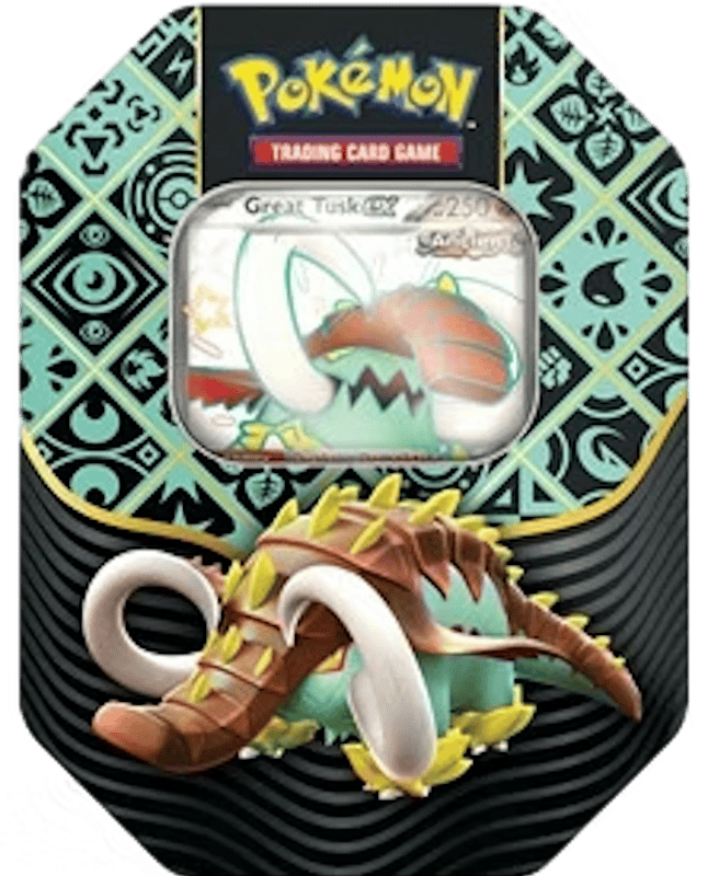 Pokémon Paldean Fates: Tin - Great Tusk ex