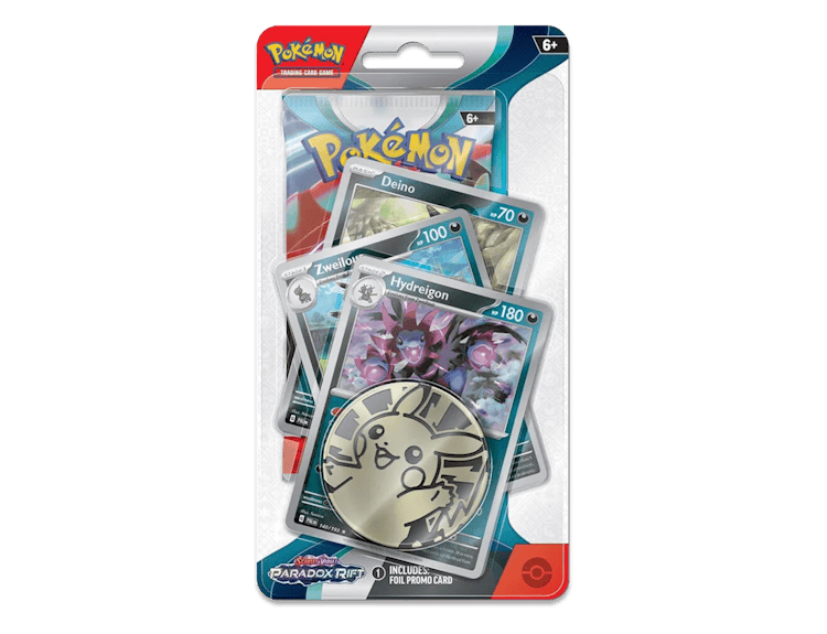 Pokémon Paradox Rift: Premium Checklane Blister - Hydreigon